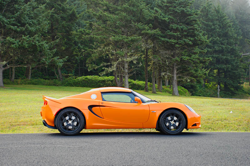 <h3>Lotus Elise SC</h3>This is our 2011 Lotus Elise SC the day after delivery. This picture was taken along Highway 101 a few miles south of Lincoln City, Oregon.