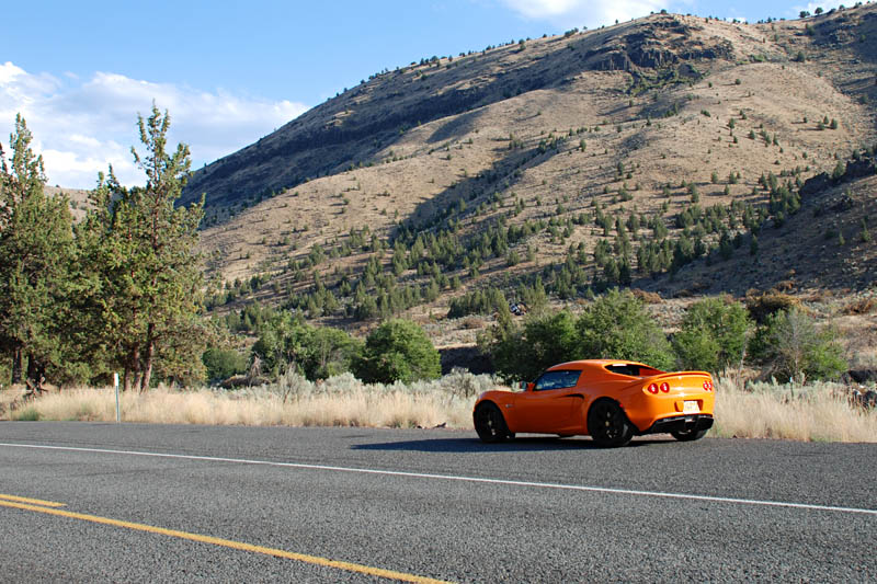 Here's our Lotus near the John Day Fossil Beds in eastern Oregon.