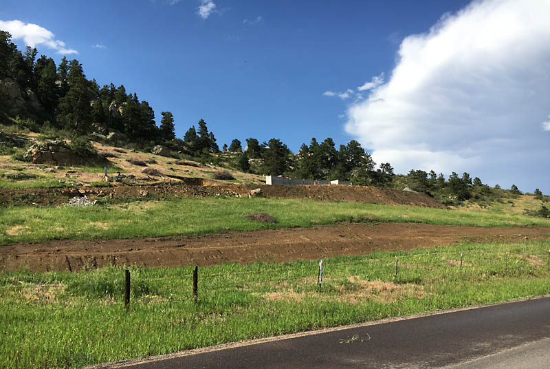 Here is a view of the runway and the upper driveway from the road. <span class='myGreyFont'>[End of series.]</span>