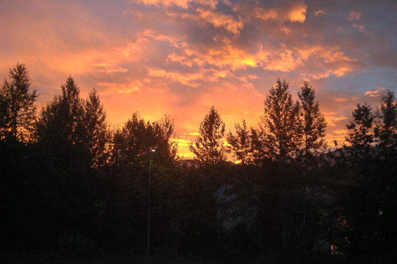 Sunrise in Anchorage