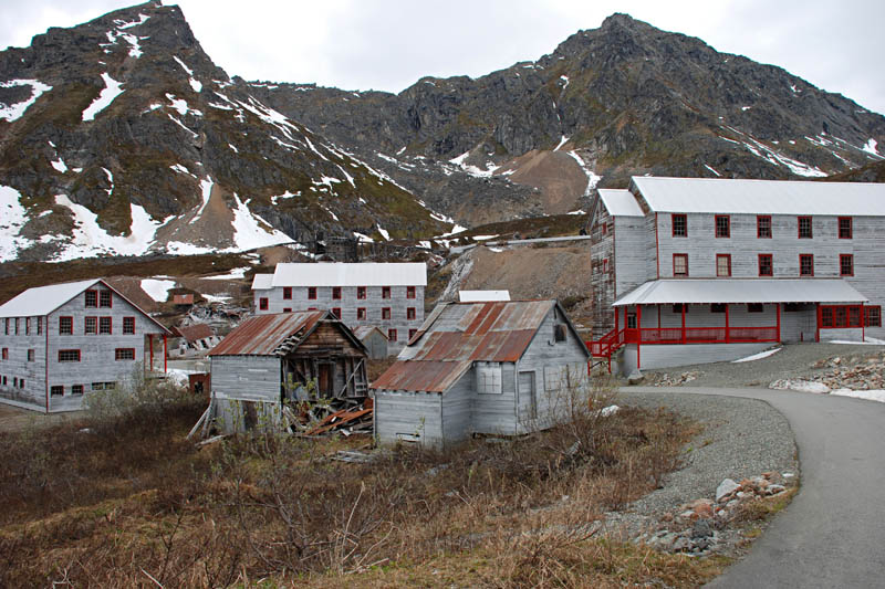 This is the Independence Mine near Hatcher Pass in Alaska.