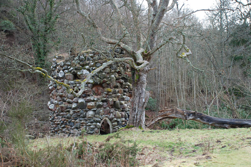 <h3>Dalhousie Castle</h3>This ice house is just down the hill by the river. It is as old as Dalhousie.