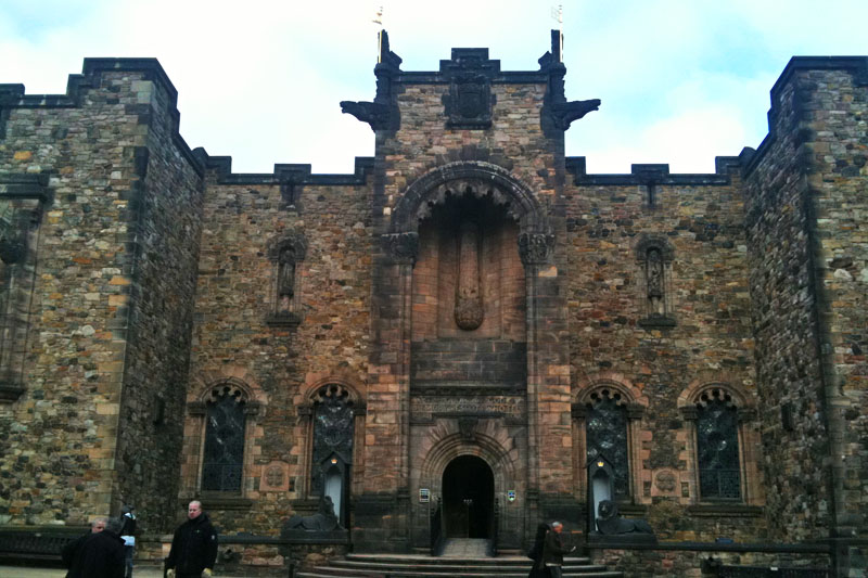 <h3>Edinburgh Castle</h3>After the Treaty of Union in 1707 dissolved Scottish Parliament, the Scottish crown jewels were hidden away in Edinburgh Castle. In 1818, Sir Walter Scott obtained permission to search for the crown, sceptre and sword of state. He found them in an old oak chest and they are now on display in the castle.