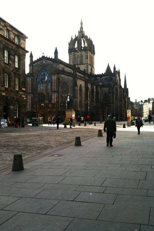 <h3>St. Giles Cathedral</h3>Construction on St Giles cathedral started in the 1120's, but only a few portions of the original building survive.