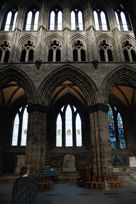 <h3>Glasgow Cathedral</h3>The cathedral is still in use today.