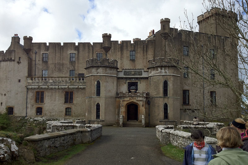 This is Dunvegan Castle, home of the MacLeod clan on the Isle of Skye.