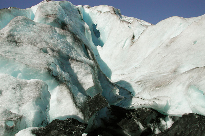 More interesting ice formations.